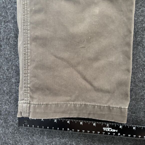 Carhartt Carpenter Pants Men's 36x30 Brown Utility Relaxed Fit Workwear Cotton - Picture 9 of 13